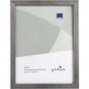 wooden photo frame Skandi 15x20 cm silver