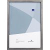 wooden photo frame Skandi 21x30 cm silver