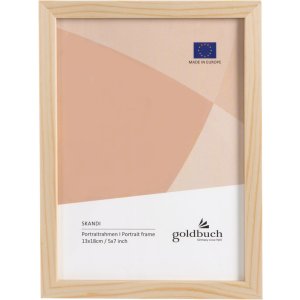 wooden photo frame Skandi 13x18 cm nature