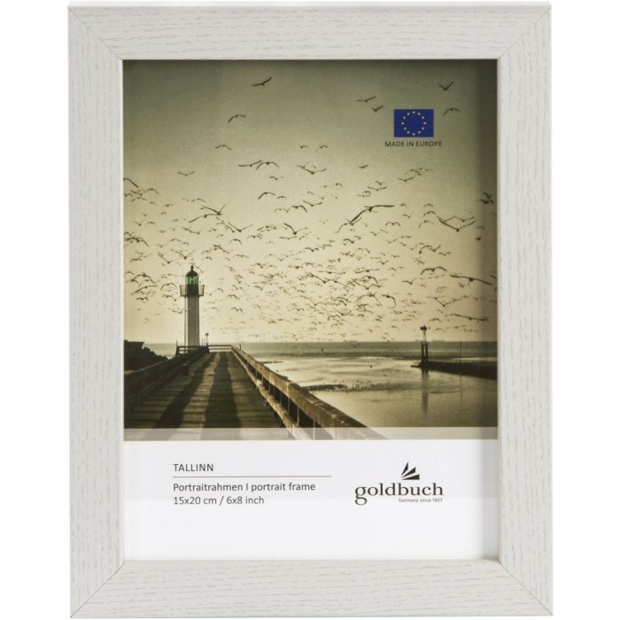 Tallinn photo frame 15x20 cm white