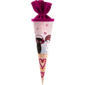 School Cone 35 cm Music for Cats