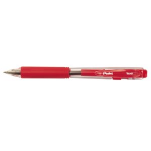 Red ball point pent Pentel