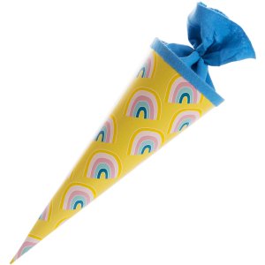 School Cone 35 cm Rainbowland