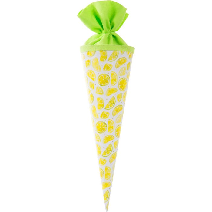 School Cone 35 cm Hot Stuff - Lemons