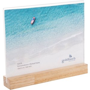 Acrylic photo frame Solid 10x15 cm nature