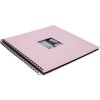 Spiral album Khari ribbed flamingo black sides 33x33 cm