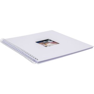 HNFD Spiral album Khari white ribbed 33x33 cm 50 white sides