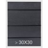 S46DF2 Photo frame in black with silver bevel