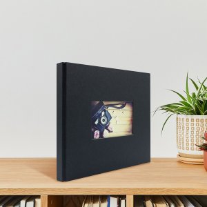 Photo album Studio 23x28 cm black