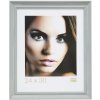 S46LF7 Grey painted photo frame in cottage style