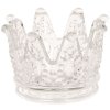 Tealight holder crown Ø 8x5 cm - Clayre & Eef 6GL2495