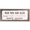 Quote board 30x13 cm - Clayre & Eef 6Y3660NL