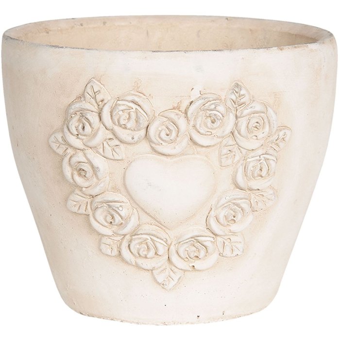 Flowerpot 17x17x15 cm - Clayre & Eef 6TE0278M