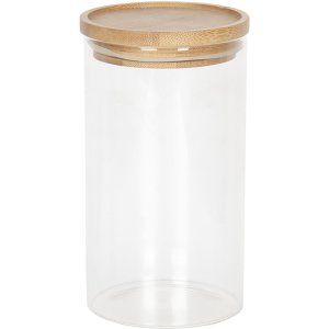 Storage jar with lid Ø 8x15 cm - Clayre & Eef...