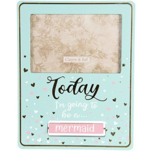 Clayre & Eef Photo Frame 2F0625 turquoise 18x1x23 cm...