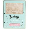 Clayre & Eef Photo Frame 2F0625 turquoise 18x1x23 cm - 10x15 cm