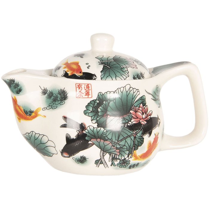 Teapot Ø 16x11 cm - 0,4L - Clayre & Eef 6CETE0072S