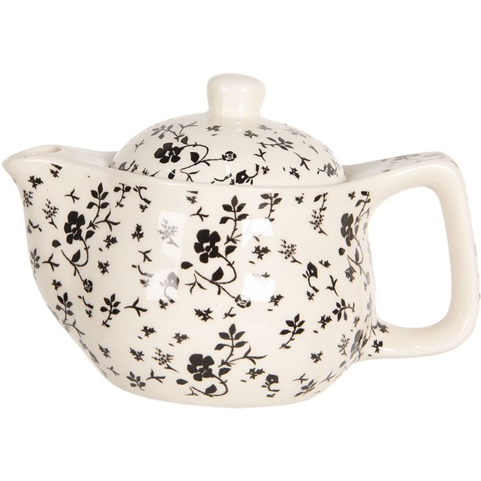 Teapot Ø 16x11 cm - 0,4L - Clayre & Eef 6CETE0081S