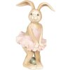 Decoration rabbit girl 7x7x13 cm - Clayre & Eef 6PR2629