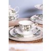 Cup and saucer Ø 15x7 cm - 0,22L - Clayre & Eef TRBKS