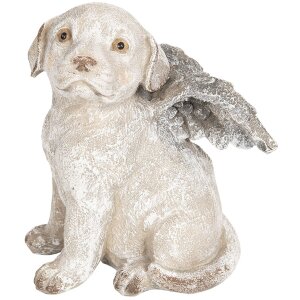 Decoration dog with wings 16x13x20 cm - Clayre & Eef...