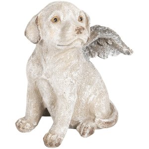 Decoration dog with wings 16x13x20 cm - Clayre & Eef 6PR2659