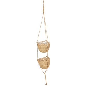 Baskets hanging vertically Ø 24x160 cm - Clayre...