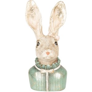 Decoration rabbit 19x11x17 cm - Clayre & Eef 6PR2517