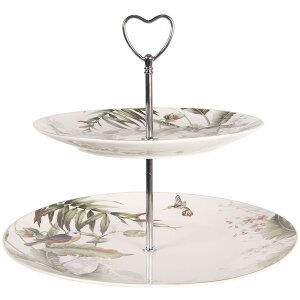 Tiered platter Ø 26 cm - Clayre & Eef TRBET