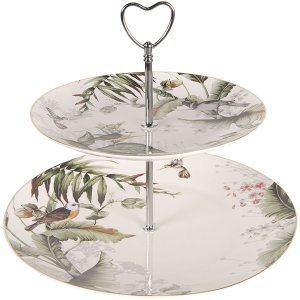 Tiered platter Ø 26 cm - Clayre & Eef TRBET