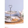 Tiered platter Ø 26 cm - Clayre & Eef TRBET