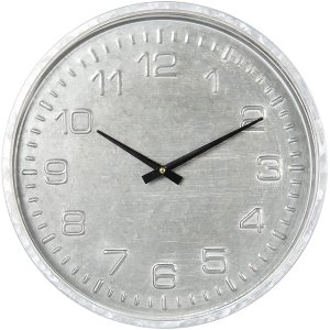 Clock Ø 39x5 cm - 1xAA - Clayre & Eef 6KL0567