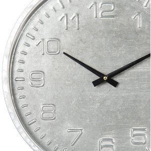 Clock Ø 39x5 cm - 1xAA - Clayre & Eef 6KL0567