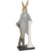 Decoration rabbit with hat 17x9x46 cm - Clayre & Eef 6PR2602