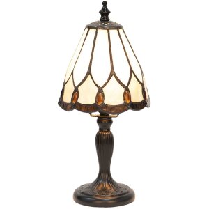 Tablelamp Tiffany complete Ø 14x31 cm E14-max...