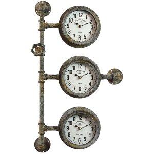 Clock 69x41x16 cm - Clayre & Eef JJKL00001