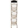 Rack with baskets 30x25x98 cm - Clayre & Eef 5Y0643