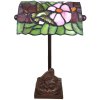 Table lamp Tiffany bird 15x15x33 cm 1x E14 max 25W - Clayre & Eef