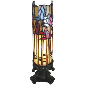 Table lamp Tiffany 13x13x46 cm 1x E14 max 25W - Clayre...