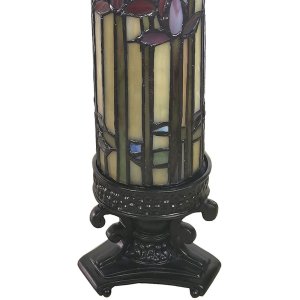 Table lamp Tiffany 13x13x46 cm 1x E14 max 25W - Clayre & Eef