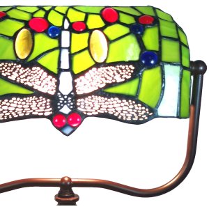 Desk light Tiffany 25x25x42 cm E27-max 1x60W - Clayre & Eef