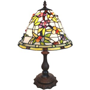 Table lamp Tiffany 31x31x47 cm 1x E27 max 60W - Clayre...