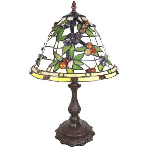 Table lamp Tiffany 31x31x47 cm 1x E27 max 60W - Clayre...