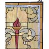 Tiffany glass panel 50x100 cm - Clayre & Eef 5LL-6022