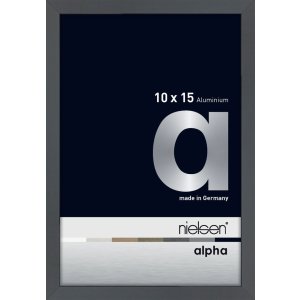 Nielsen Aluminium Picture Frame Alpha 10x15 cm dark grey...