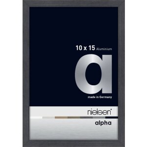 Nielsen Aluminium Picture Frame Alpha 10x15 cm gray