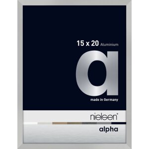 Nielsen Aluminium Picture Frame Alpha 15x20 cm silver matt