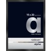 Nielsen Aluminium Picture Frame Alpha 15x20 cm eloxal black gloss