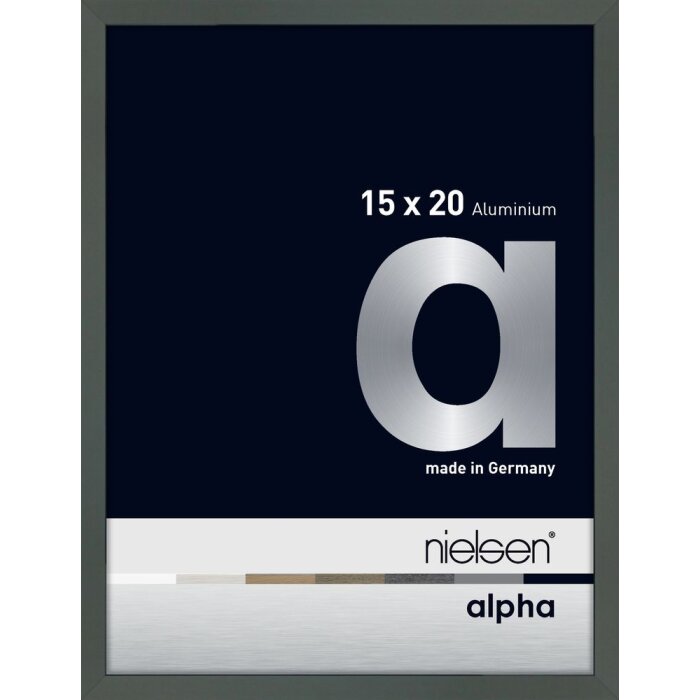 Nielsen Aluminium Picture Frame Alpha 15x20 cm platinum