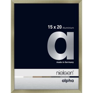 Nielsen Aluminium Picture Frame Alpha 15x20 cm brushed...